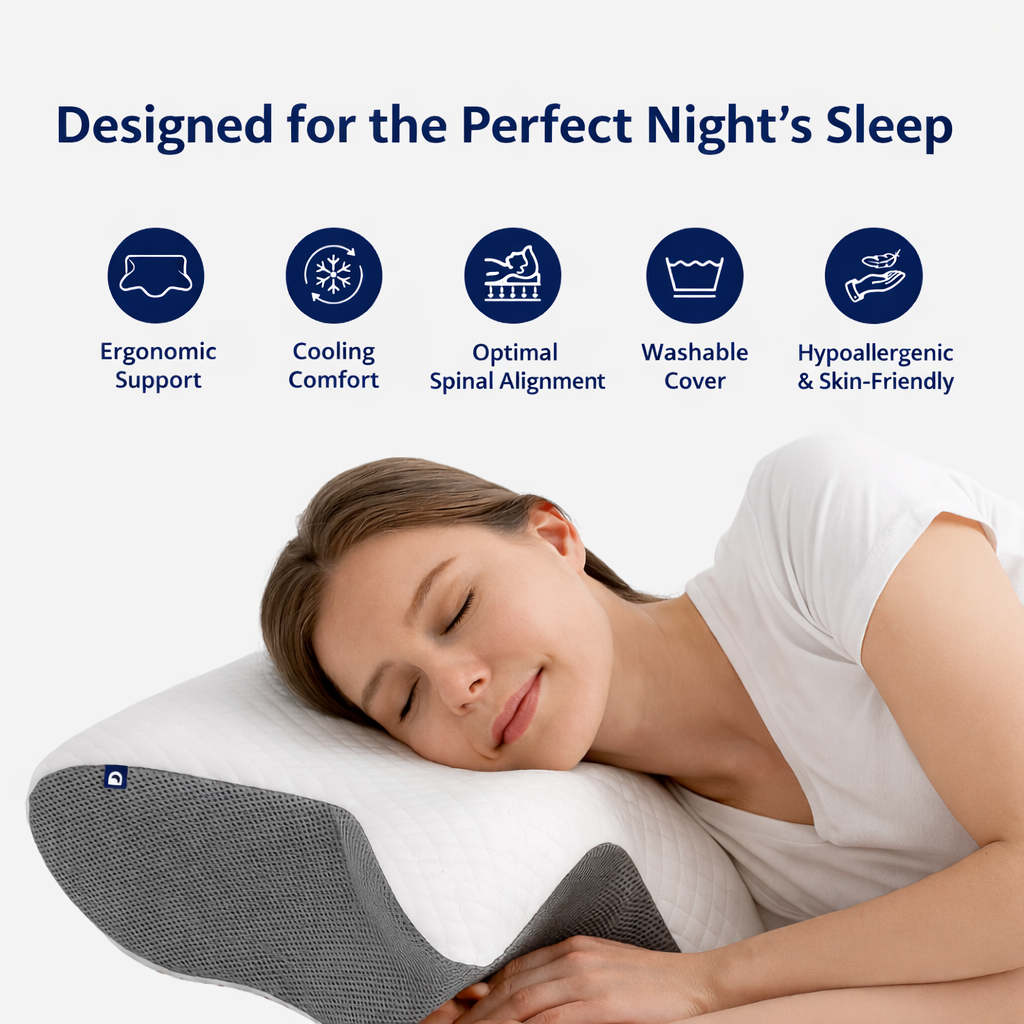 TipTop Ergonomic Pillow